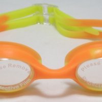 Очила за плуване детски MAXI с защита против UV и замъгляване. Материал лещи: поликарбонат. Силиконо, снимка 3 - Водни спортове - 31544719