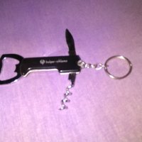 Булгар Реклама ключодържател от соца нов с отварачка ножче и тирбушон, снимка 7 - Колекции - 44450166