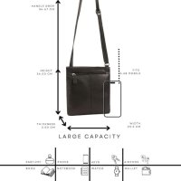 Lloyd Baker чанта за телефон от естествена кожа, черна, снимка 2 - Чанти - 42911494