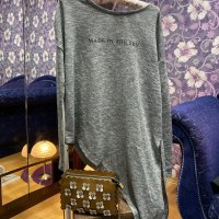 Bershka блуза с брокат , снимка 3 - Блузи с дълъг ръкав и пуловери - 31293231