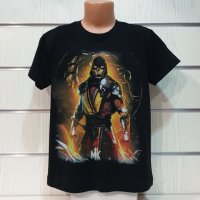 Нова детска тениска с дигитален печат Mortal Kombat, MK, видеоигра, снимка 1 - Детски тениски и потници - 32034995
