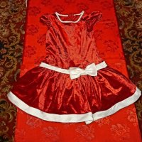 Детска Коледна рокля , снимка 1 - Детски рокли и поли - 32031094