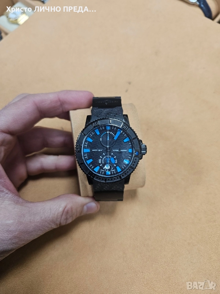 Новогодишна промоция! Мъжки луксозни часовници Ulysse Nardin, снимка 1