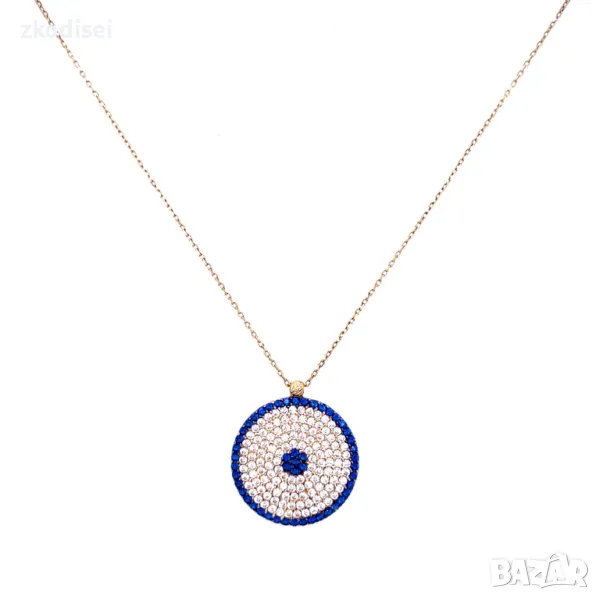 Златно колие 3,15гр. 43см. 14кр. проба:585 модел:3528-2, снимка 1