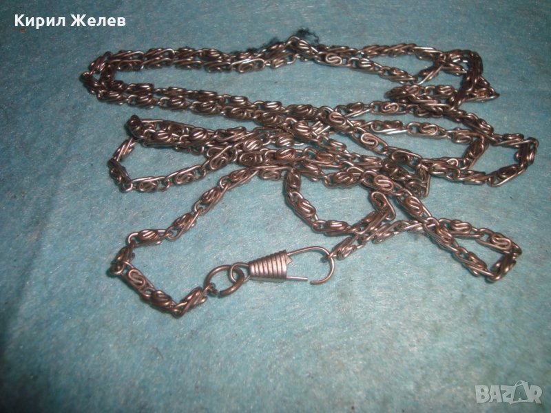 СТОМАНЕНА ВЕРИЖКА ПОДХОДЯЩА и за КЮСТЕК за ДЖОБЕН ЧАСОВНИК и за ДАМСКА ЧАНТИЧКА 27064, снимка 1