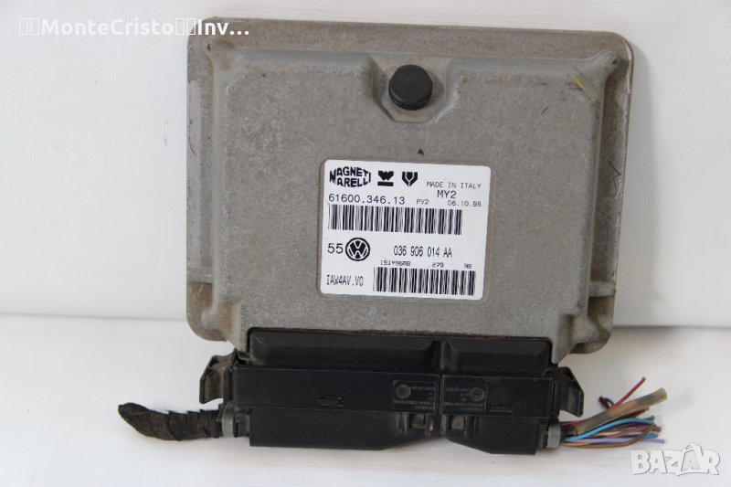 Моторен компютър ECU VW Golf 4 (1998-2004г.) 036 906 014 АА / 036906014АА / 61600.346.13 6160034613, снимка 1