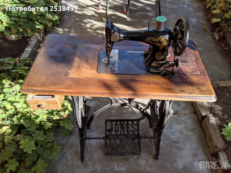 "THE SINGER MANFG & CO TRADE MARK", ORIGINAL КРАЧНА ШЕВНА МАШИНА, снимка 1