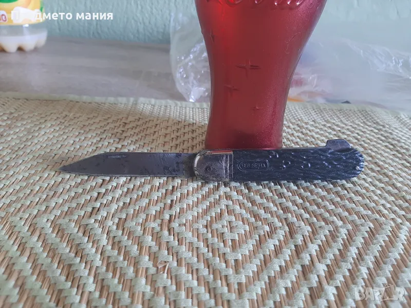 старо сгъваемо ножче VEB Sesta, снимка 1