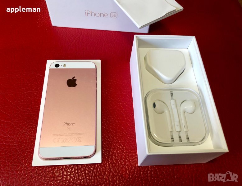 Apple iPhone SE 64Gb ROSE GOLD Фабрично отключен, снимка 1