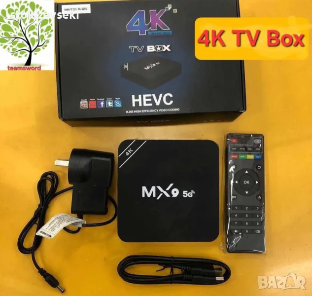 4K TV Box – Висококачествено мултимедийно изживяване, снимка 1