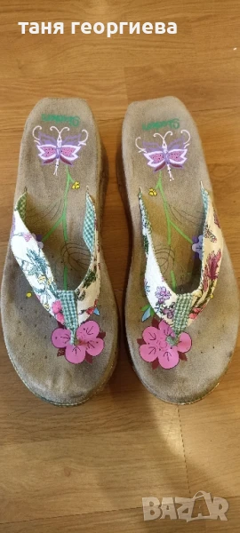 чехли/сандали на платформа Skechers , снимка 1