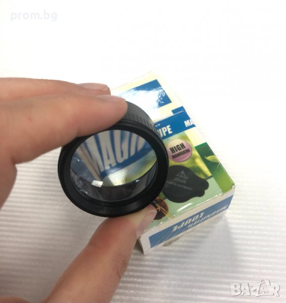 10X часовникарска, бижутерска лупа, окуляр, внос от Германия, снимка 1