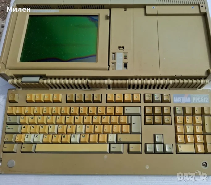 ретро 8-битов лаптоп Amstrad PPC512, снимка 1