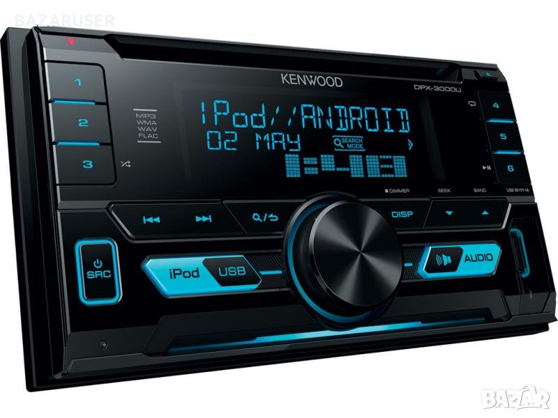 Мултимедия KENWOOD DPX-3000U, 2-DIN s USB/Гаранция 12 месеца/, снимка 1