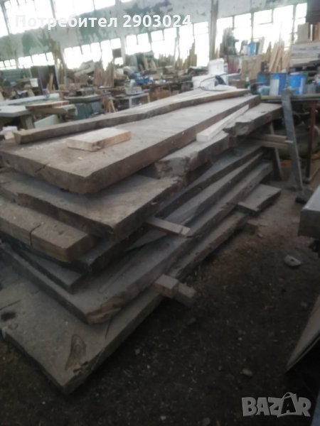 Плотове, дървени за маси, масивен дъб, ПРИКЛЮЧВАНЕ НА ДЕЙНОСТТА, ЦЕНИ ПО ДОГОВАРЯНЕ, снимка 1