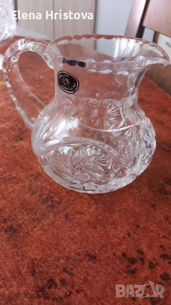 Малка кристална каничка, снимка 1