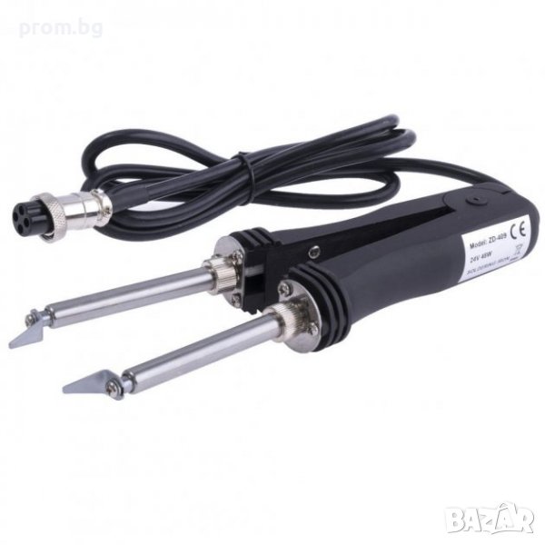 SMD поялник тип пинсети ZD-409, 230 V 48 W, Германия, снимка 1