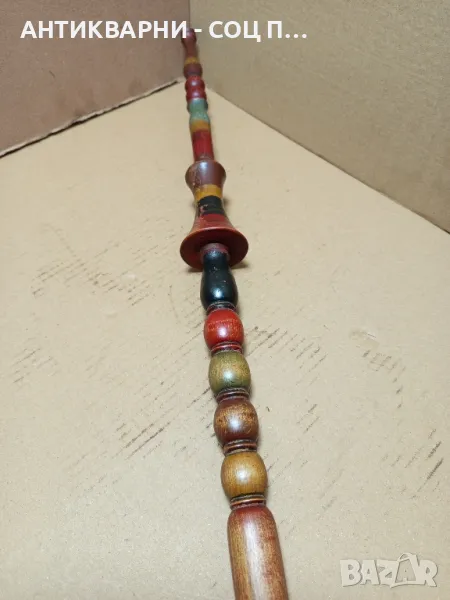 Соц Стара Дървена Хурка., снимка 1