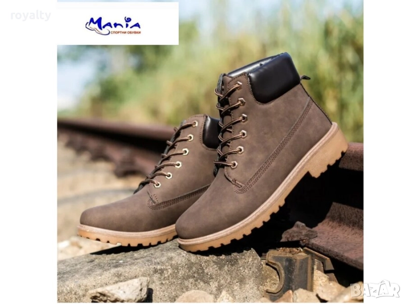 Мъжки боти в кафяво, снимка 1