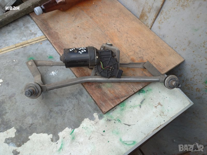 Моторче чистачки за Пежо 206 . 2000 год., снимка 1