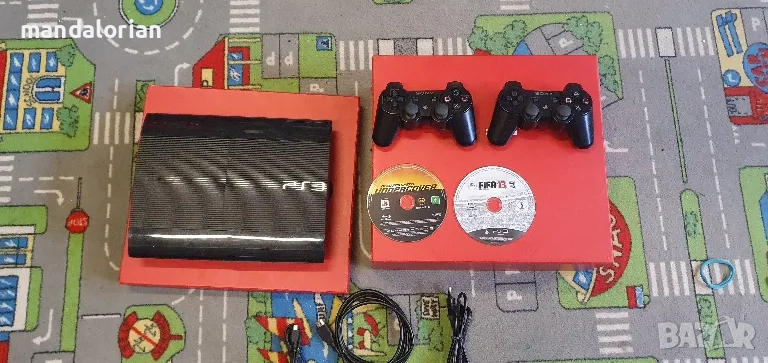 sony Playstation 3 ps3 super slim с игри без забележки , снимка 1