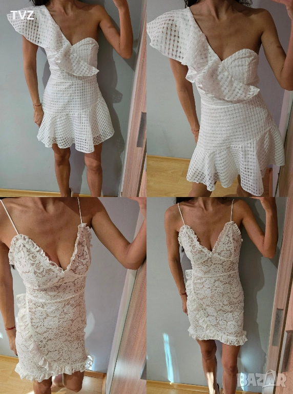 Дамска къса дантелена рокля , снимка 1