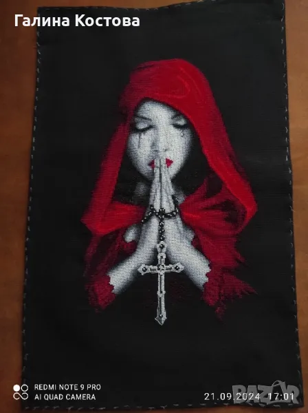 Продавам гоблен Молитва , снимка 1