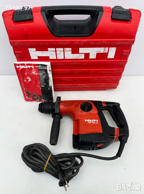 Hilti TE 30-C AVR - Електрически перфоратор 850W 3.6J, снимка 1