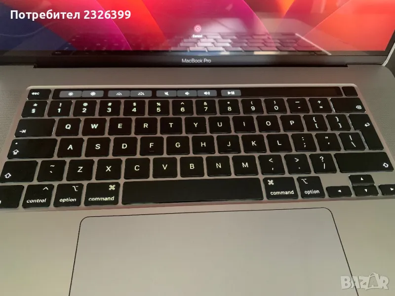 MacBook Pro Intel UHD Graphics, 16-inch, 16GB, снимка 1