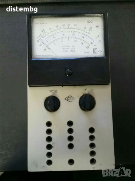 Измервателен уред Ц20, снимка 1