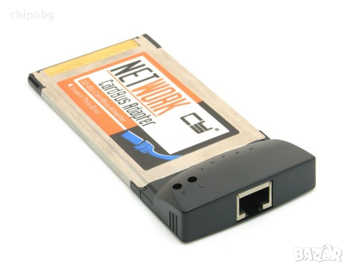 Lan Kарта 10/100M PCMCIA Ethernet network, снимка 1