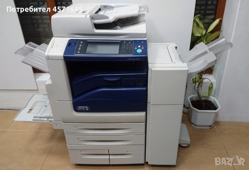 XEROX WorkCentre 7855i / цветна мултифункционална машина А3+, и финишер, снимка 1