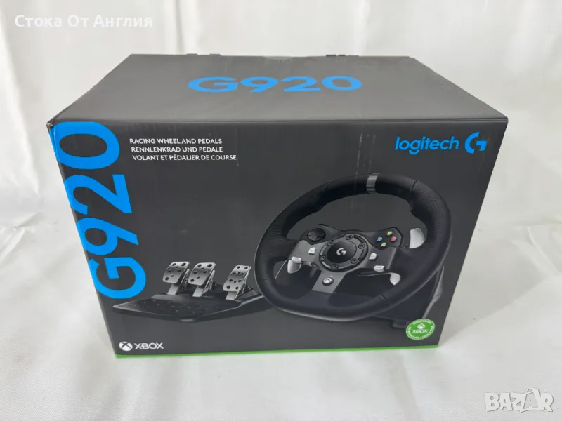 Волан с педали - Logitech G920 - 941-000124, снимка 1