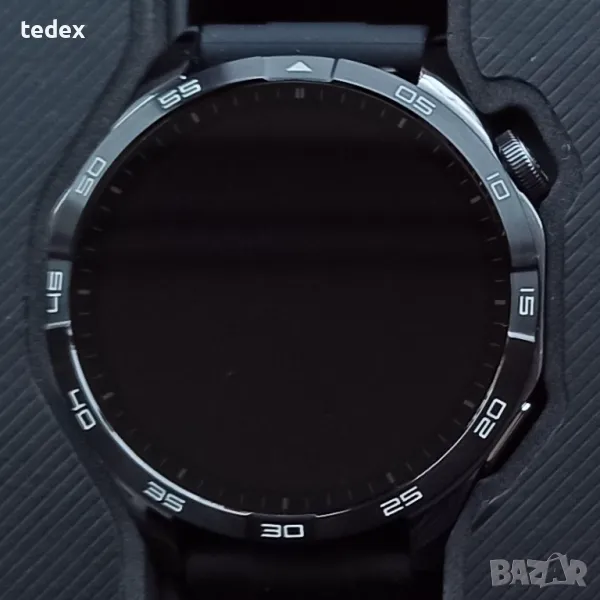 HUAWEI WATCH GT 4, BLACK, Black Fluoroelastomer Strap, 46 MM, PNX-B19, снимка 1