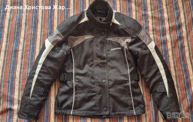 Дамско текстилно мото яке, снимка 1