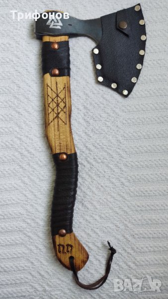 Брадвичка "Viking Tomahawk" - персонализирана (ръчна изработка), снимка 1