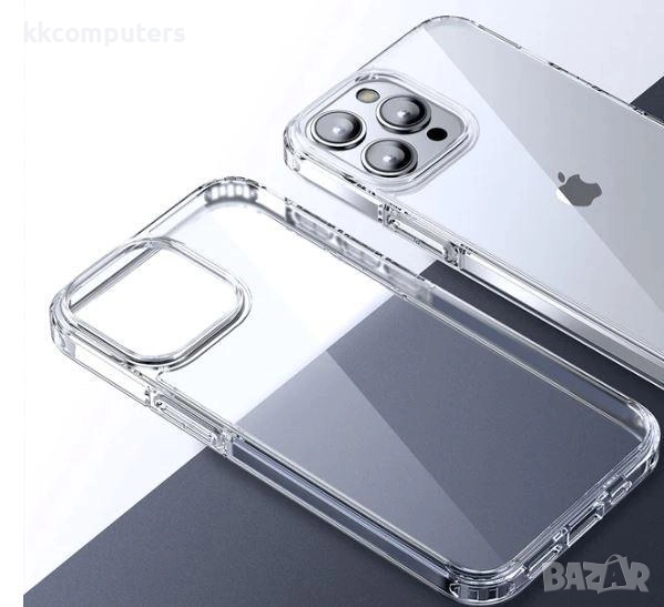 Калъф Wlons Акрилен Силикон / Прозрачен / за iPhone 16 Pro Max 6.9 Баркод : 3132943, снимка 1