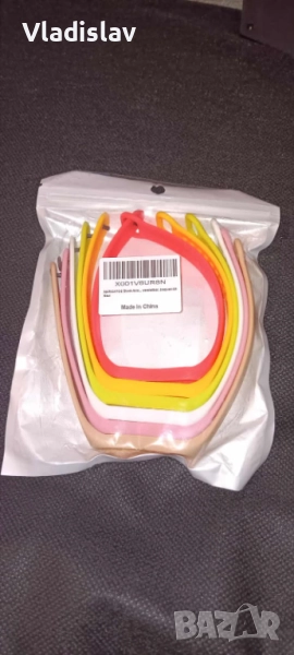 СИЛИКОНОВИ КАИШКИ К-КТ 6БР. ЗА XIAOMI SMART BAND 5/6/7 MARICATO, снимка 1