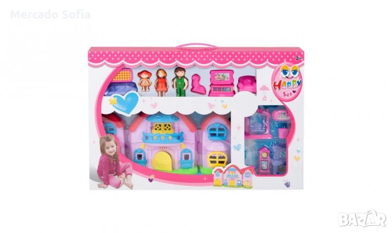 Къща за кукли с различни аксесоари, снимка 1