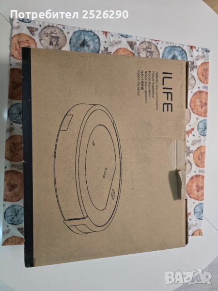 Робот прахосмукачка Ilife V7s Plus използвана, снимка 1