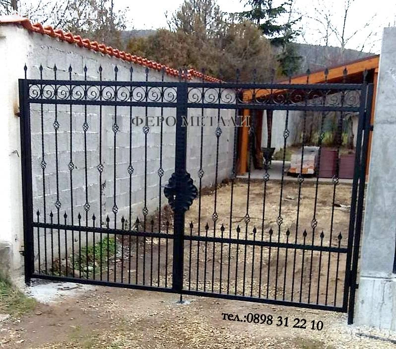 Врати от ковано желязо, снимка 1