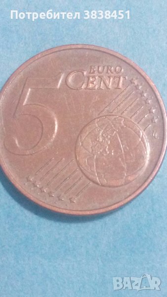5 евро цент 2005 г.Германия, снимка 1