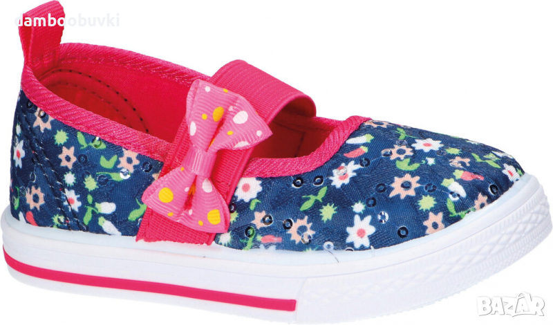 Детски гуменки в т.син цветя 26/30, снимка 1