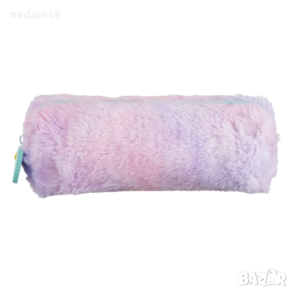 Несесер от изкуствена кожа, Лилав, 21x7x6.5 см., снимка 1