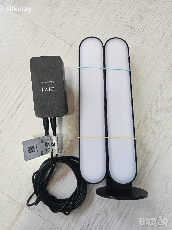 PHILIPS Hue Play White & Color Ambient 2 бр + захранване, снимка 1