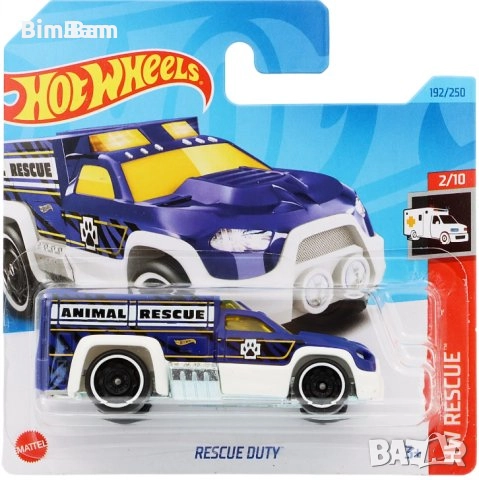 Оригинална количка Hot Wheels - RESCUE DUTY, снимка 1