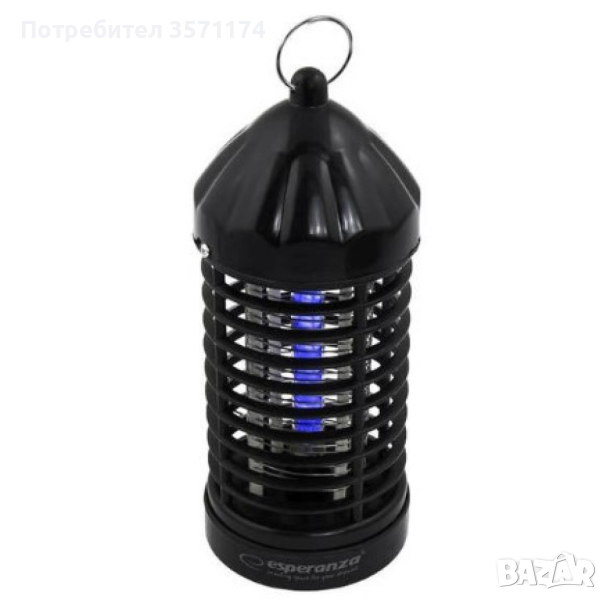 Лампа против насекоми UV Esperanza EHQ005 Terminator II, 2W , снимка 1