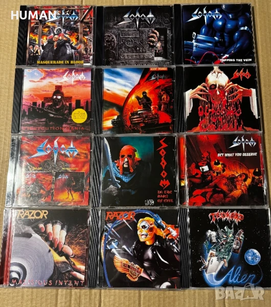 Sodom - Tankard - Razor , снимка 1