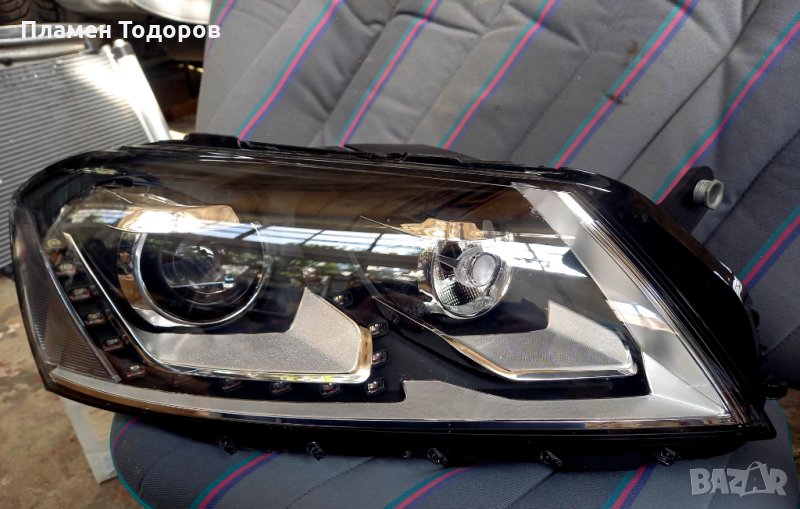 Фар десен VW PASSAT 2010-15 Ксенон диоден с моторче!!!, снимка 1