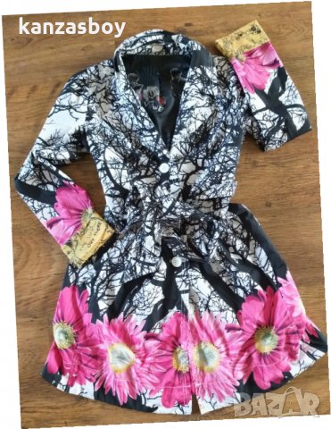  Desigual less more rain coat dress - страхотен дамски тренч